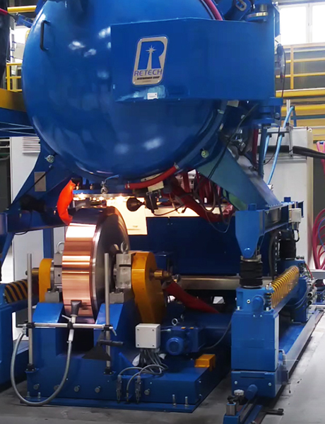Vacuum Melt Spinning Machine - Retech Systems